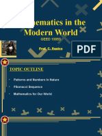 Mathematics in The Modern World: GEED 10053