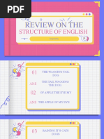 Group 1 Review On Structure of English 111