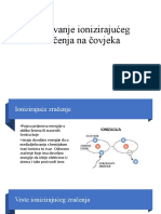 Utjecaj Ionizirajućeg Zračenja Na Čovjeka