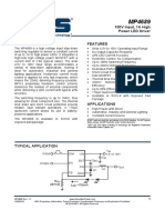 100V Input, 1A High Power LED Driver: The Future of Analog IC Technology