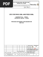 Revised Process Datasheet For Deaerator Ma-1018 - Rev 001 - Signed