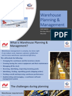 Warehouse Planning & Management
