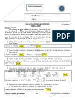 Examen1 Optique Géométrique