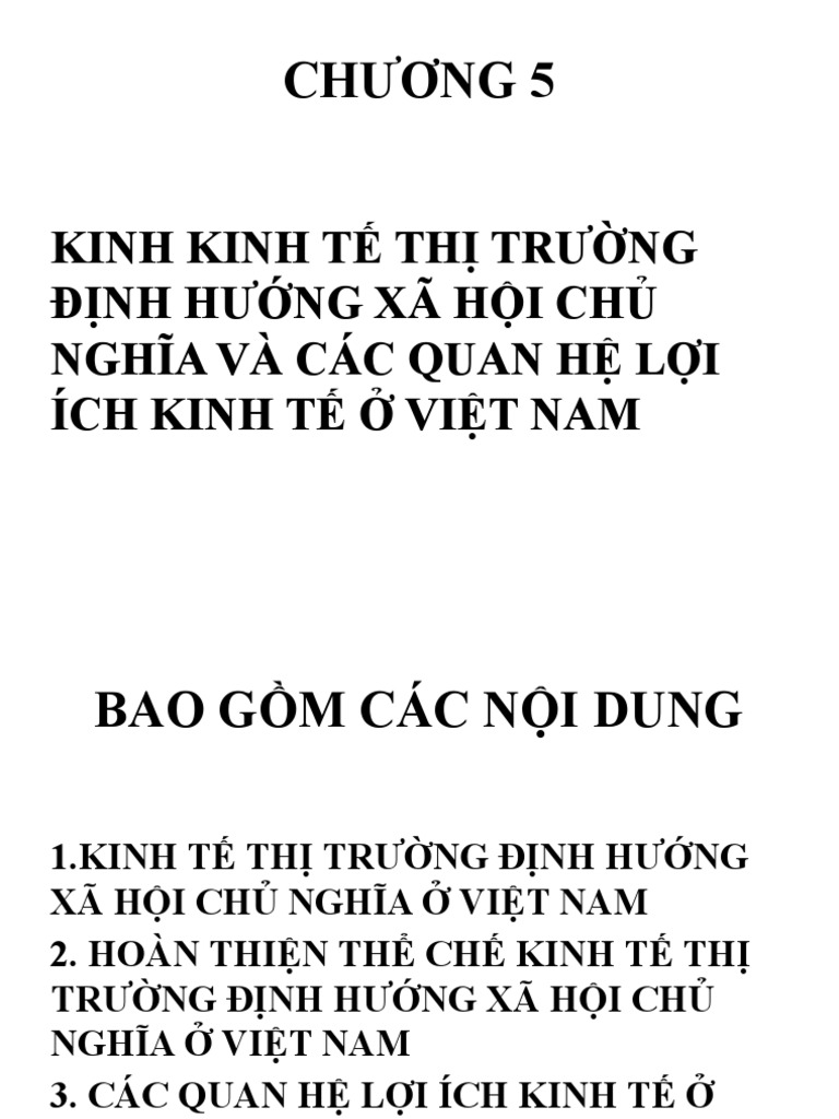 Bài giảng 5 KTCT | PDF