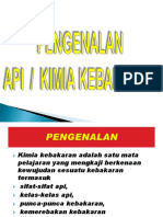 Pengenalan Api (Kimia Kebakaran)