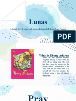 Lunas: Adapted Story From A Well-Known Filipino Folk-Lore Ibong Adarna