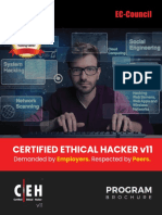 Certified Ethical Hacker V11: Demanded by Respected by