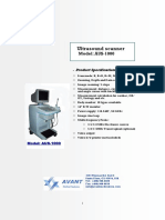 Ultrasound Scanner: Model: AUS-1000