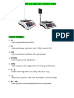 Timbangan Acs - 718 & Acs 718D New Series: Fungsi Tombol