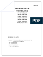 DACELL DIGITAL INDICATOR DN-10W, dn10w