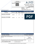 Order FN5254200662: Mode of Payment: NONCOD