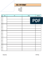 Kra / Kpi Format: Name: Designation: Department: Plot No