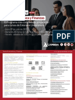 Brochure - Teoría Económica y Finanzas Julio 2022