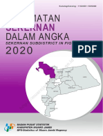 Kecamatan Sekernan Dalam Angka 2020