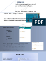 Arduino Prototyping Platform in 40 Characters