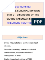 BSC Nursing: Medical Surgical Nursing Unit V - Disorders of The Cardio Vascular System