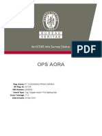 OPS Aora Ship Status 28 May 2020