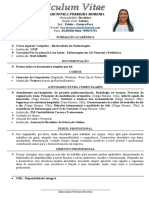 Curriculum Vitae Enfermagem