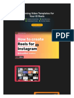 Simplified Com Video Editor Instagram Reels Templates