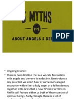 5 Myths -About Angels and Demons