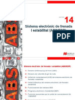 Galeria Imatges Unitat 14-Sistema Electrònic de Frenada I Estabilitat (ABS-ESP)