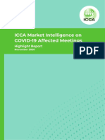 ICCA Market Intelligence On COVID-19 Affected Meetings