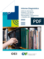 Informe Diagnóstico Educación Superior y Ciencia Post COVID-19 OEI