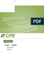 SQL para Análisis de Datos - Módulo VII