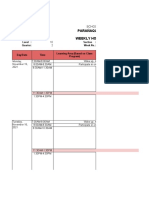 Parañaque National High School - Main Weekly Home Learning Plan For Grade 10