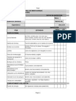 Inspección Preoperacional de Montacargas