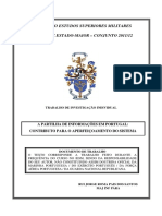 Instituto Estudos Superiores Militares Curso de Estado-Maior - Conjunto 2011/12