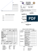 School Form 9 For Elem and JHS