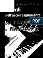 Armonia - Accordi pianoforte metodo