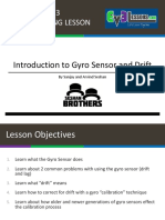 Advanced Ev3 Programming Lesson: Introduction To Gyro Sensor and Drift