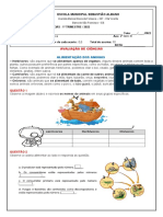 Avaliação Ciencias - 4 Ano - 2022