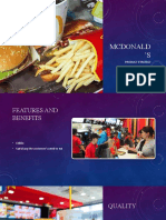 Mcdonald 'S: Product Strategy 2 Course Requirement EMG161