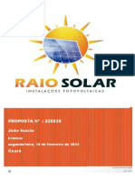 Sistema solar fotovoltaico 3,54 kWp para casa em Ceará