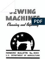 Sewing Machine Clean & Adjust