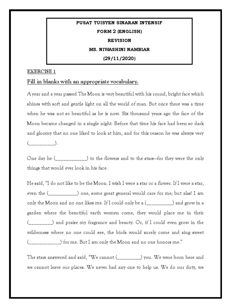 Form 2 English Revision | PDF | Leo Tolstoy | Mahatma Gandhi