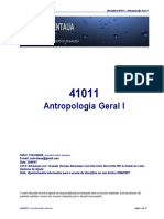41011 - Antropologia Geral I - (Apontamentos) SebentaUA