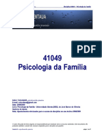 41049 - Psicologia Da Família - (Apontamentos) SebentaUA