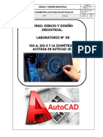 ISO-A ISO-E y la isométrica acotada en AutoCAD 2D