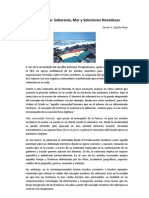 Bolivia y Chile: Soberanía, Mar y Soluciones Novedosas