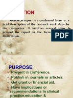 Research Report Writng