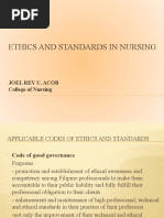 Ethics and Standards in Nursing