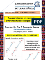 Clase 4 Julio 2022 Problemas de Fuerzas Internas en Diferentes Vigas Apoyo