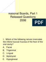 2006 Released Questions