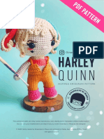 Amigurumi Ginansilyo Ni Marya Harley Quinn