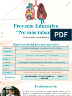 Proyeto Educativo - No Más Tabaco