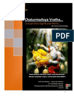 CHAATURMAASYA VRATHA (Concept Glory Significance Merits)